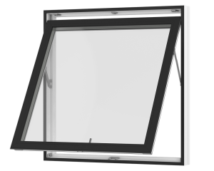 Rationel topstyret vindue. Kan bestilles i træ eller i en vedligeholdelses-fri  træ/alu udgave.

Modellen fås både i en retkantet moderne og klassisk udgave med profilerede karme.  

Modellen leveres i en Basic version med 2 lag glas og i en Premium v